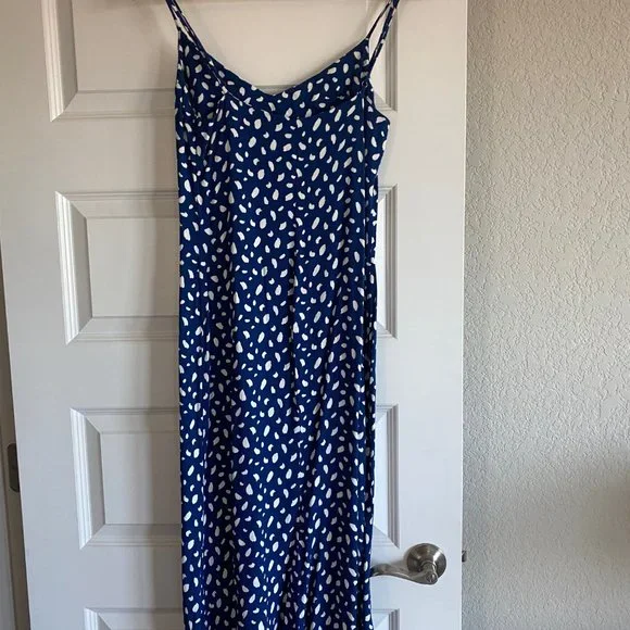 Reformation Crimini Dress - Moray (Blue), Size 8 - Picture 8 of 8